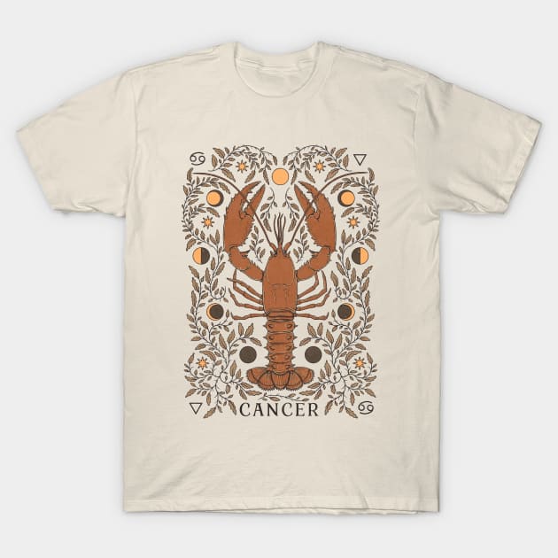 Cancer, The Crab T-Shirt by thiagocorrea